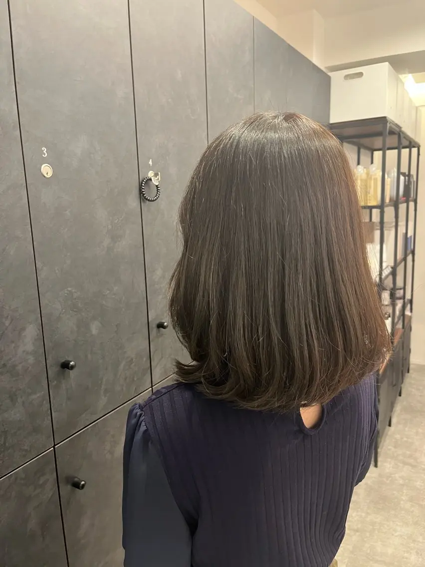 ミディアム カラー 塚田 直太郎のヘアスタイル