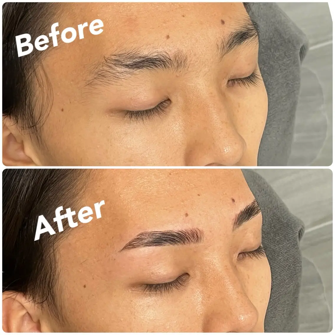 【リピーター様用🌱】メンズ眉毛ワックス+眉毛のパーマの写真