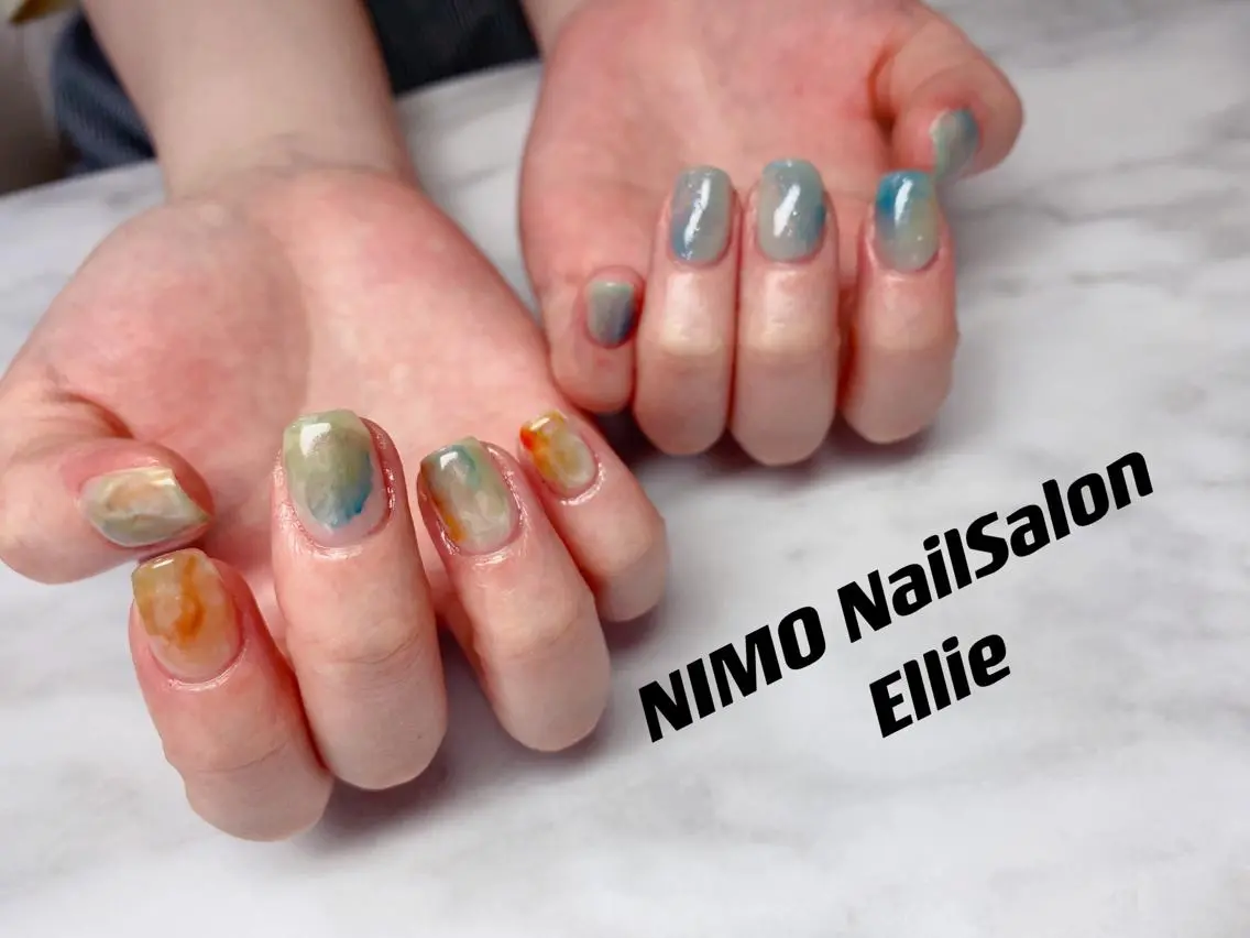 ネイル ハンドネイル ハンドケア 閨匠ビューティサロン 新橋店♡Ellieのネイルデザイン