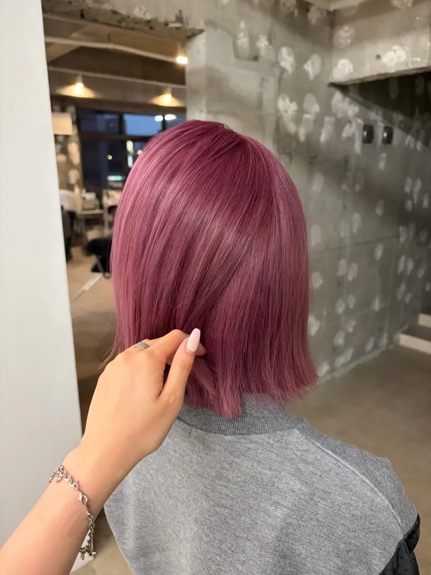 ミディアム ヘアカラー riko/ SYS by fitのヘアスタイル