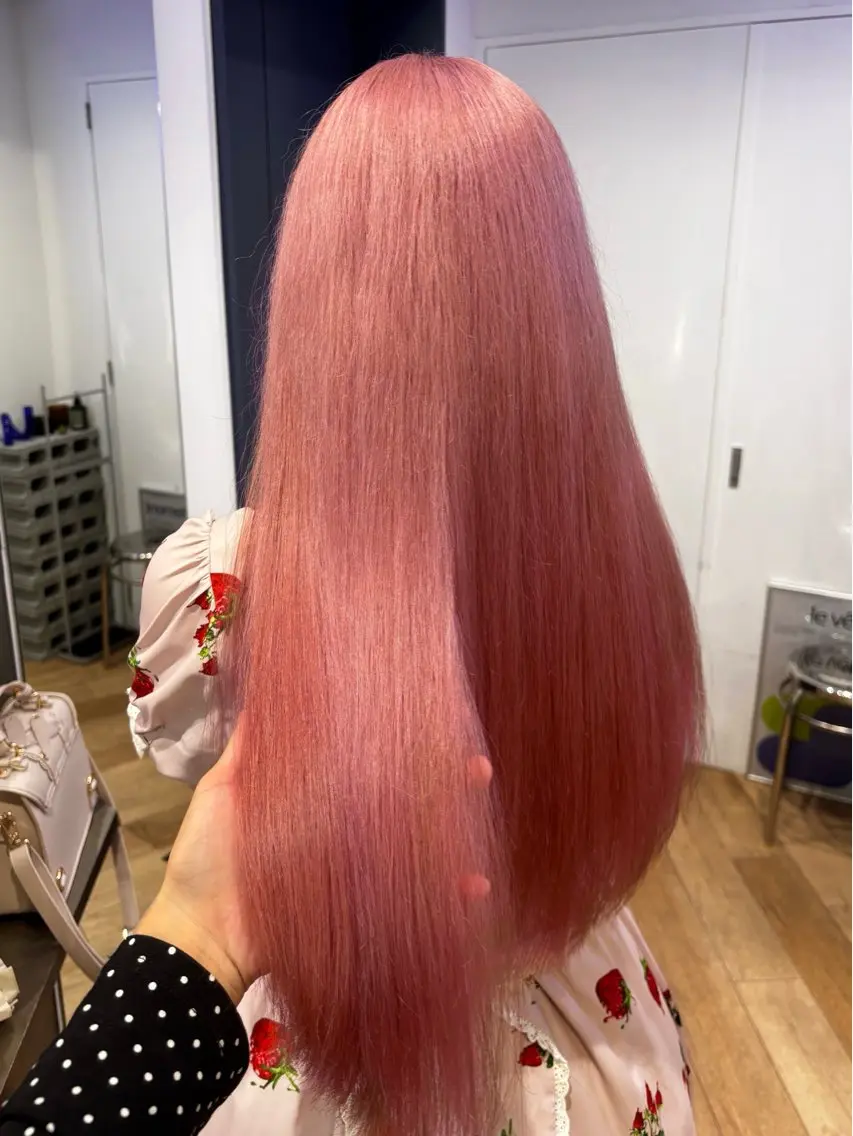 ロング ヘアカラー ブリーチ/ダブルカラ ー🍀mizukiのヘアスタイル