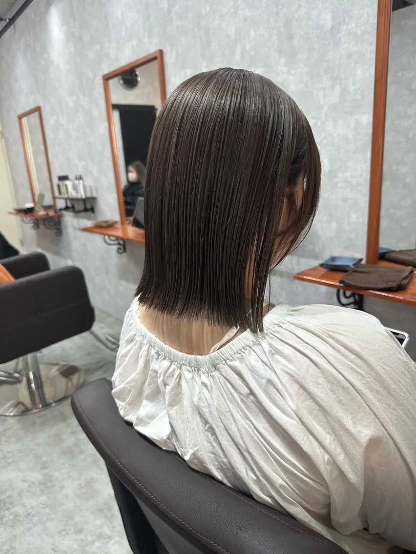 ショート 切りっぱなしボブ ショートボブ ハンサムショート 丸みショート ボブ モテ髪/ボブ/ショー ト/アダチフウトのヘアスタイル
