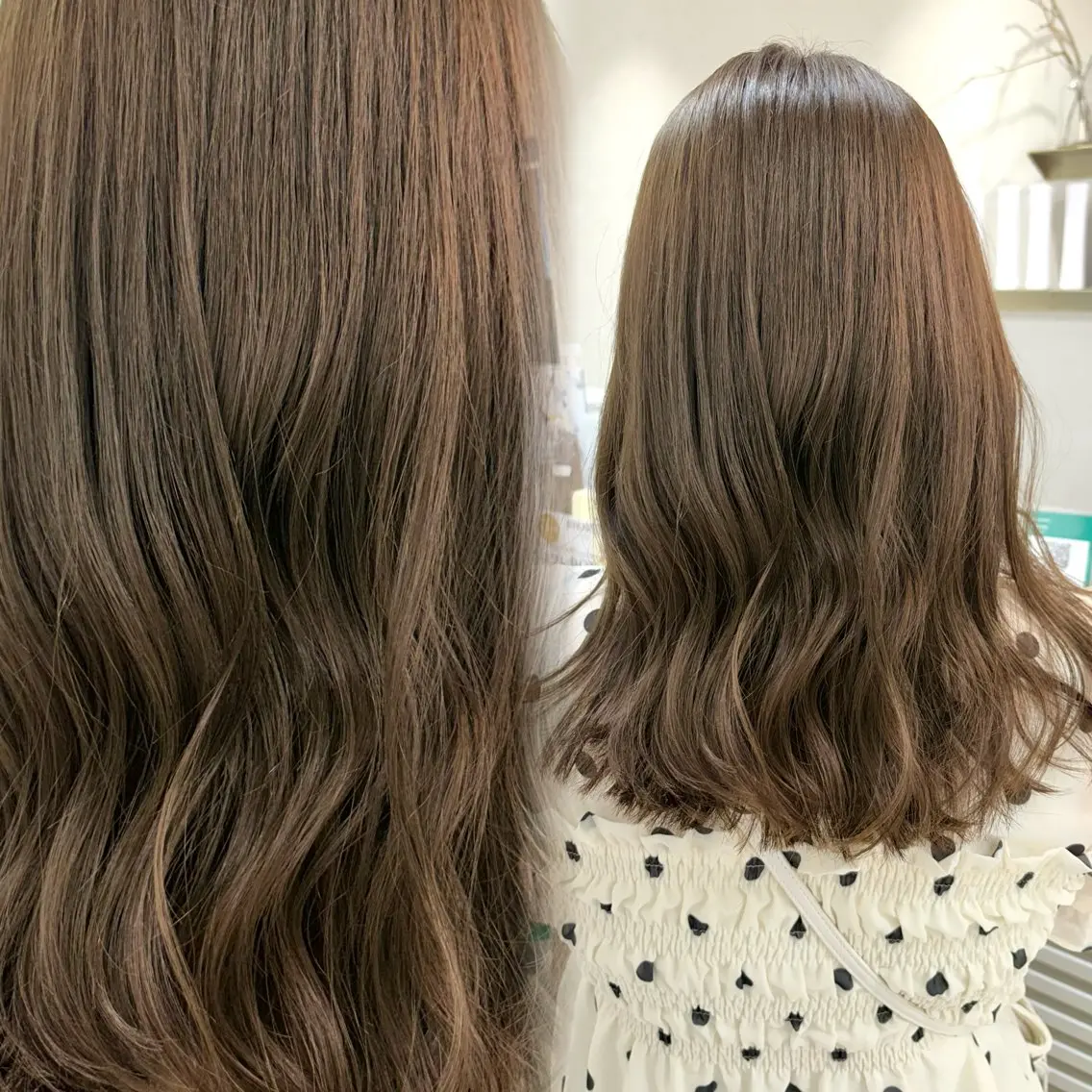 セミロング カラー カット ヘアカラー トリートメント 半個室/透明感カラー /SAKURAのヘアスタイル