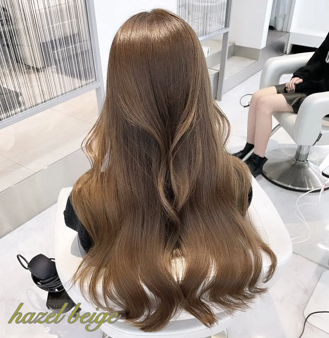 ロング City/louwe 韓国レイヤーカットのヘアスタイル