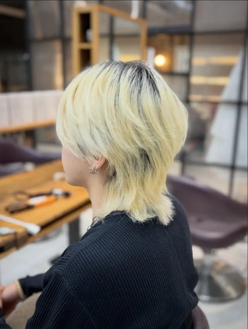 ショート 暖色カラー/レイヤー みゆのヘアスタイル