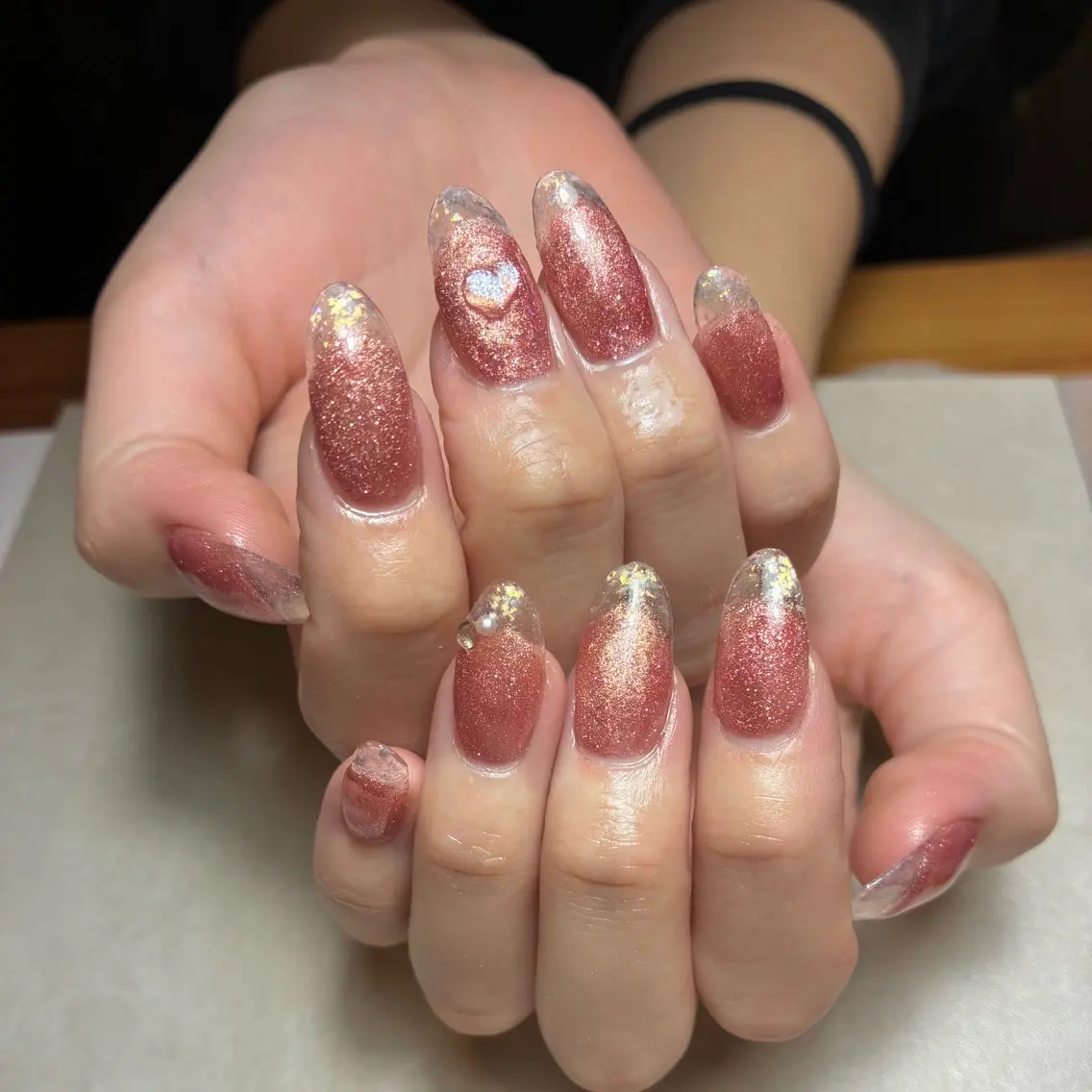 オフなし　長さ出しシンプルデザイン💅✨の写真