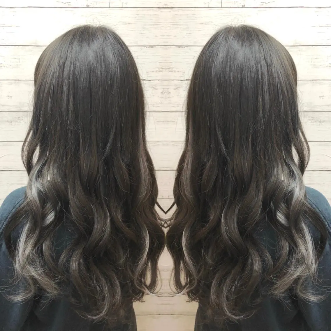 ショート カラー メッシュ カット エクステ ヘアセット 韓国ヘア🤍髪質改善 🇰🇷AKANEのヘアスタイル
