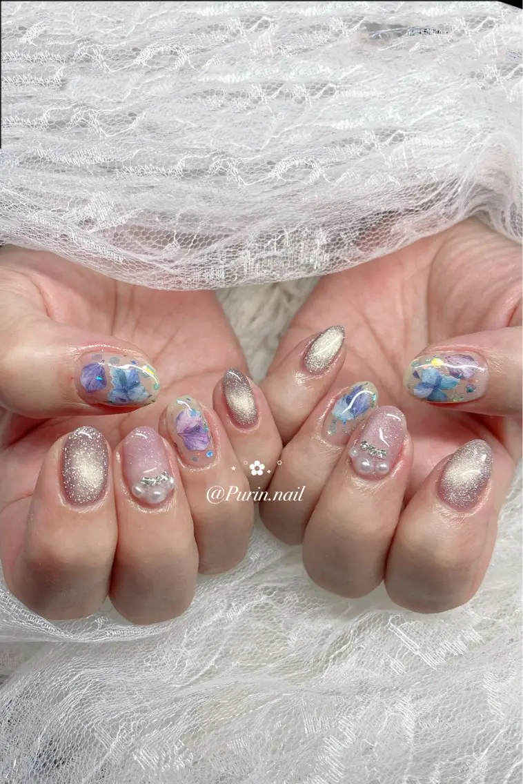 ネイル ハンドネイル Nails by Purin🍮のネイルデザイン
