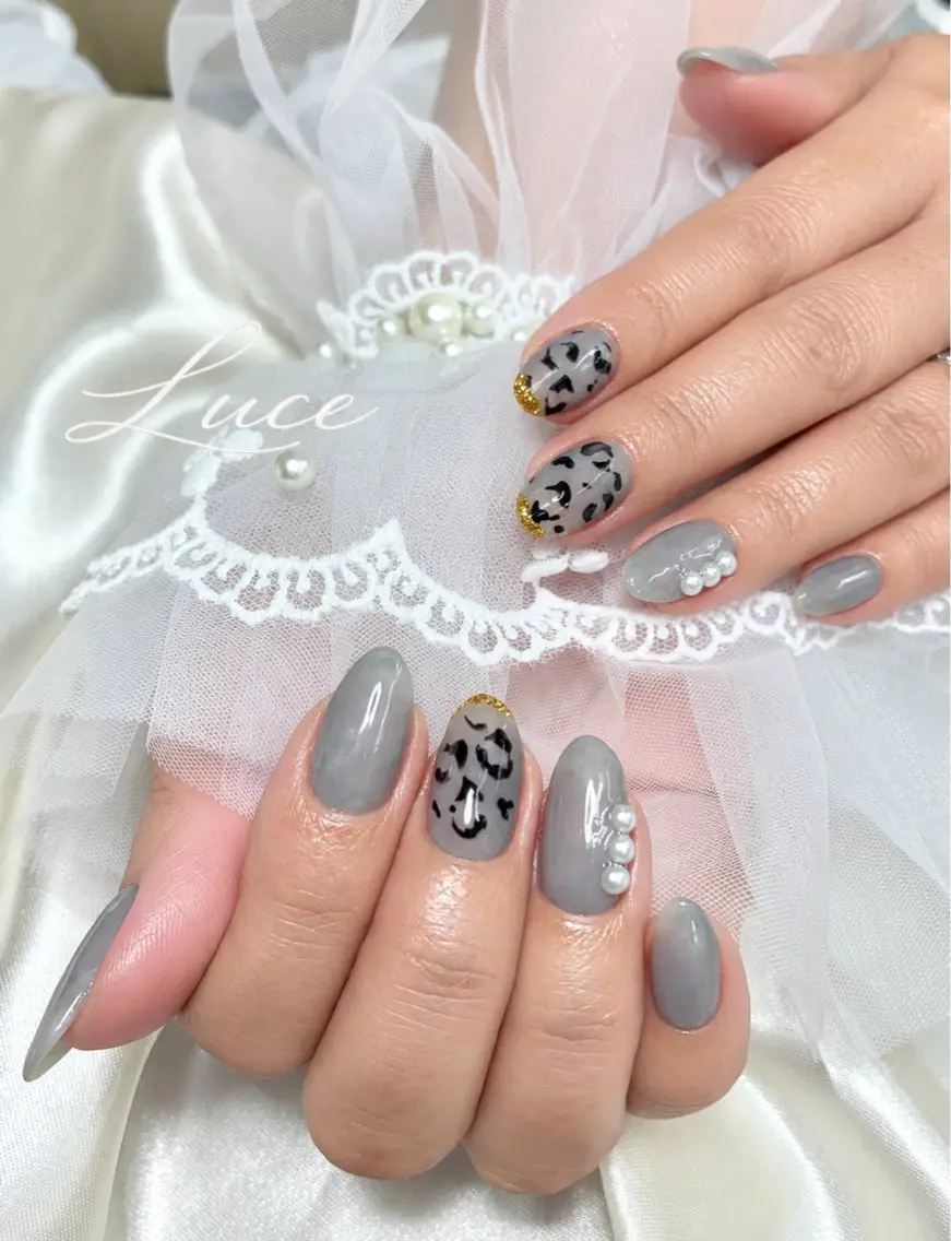 ネイル アニマル柄 NAIL Luceのネイルデザイン