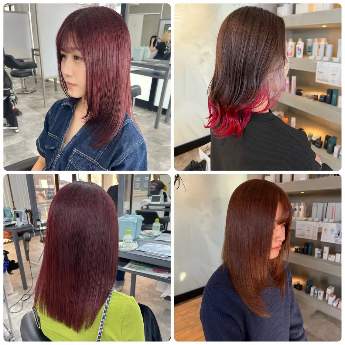 カラー 縮毛矯正🐼暖色 根本侑季のヘアスタイル