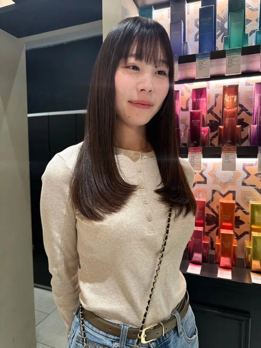 ロング カット rin☆ レイヤーカット☆立川のヘアスタイル