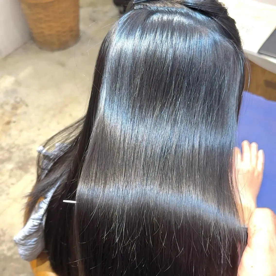 ロング カット 縮毛矯正 トリートメント 縮毛矯正/艶髪🦋 髪質改善　ゆうとのヘアスタイル