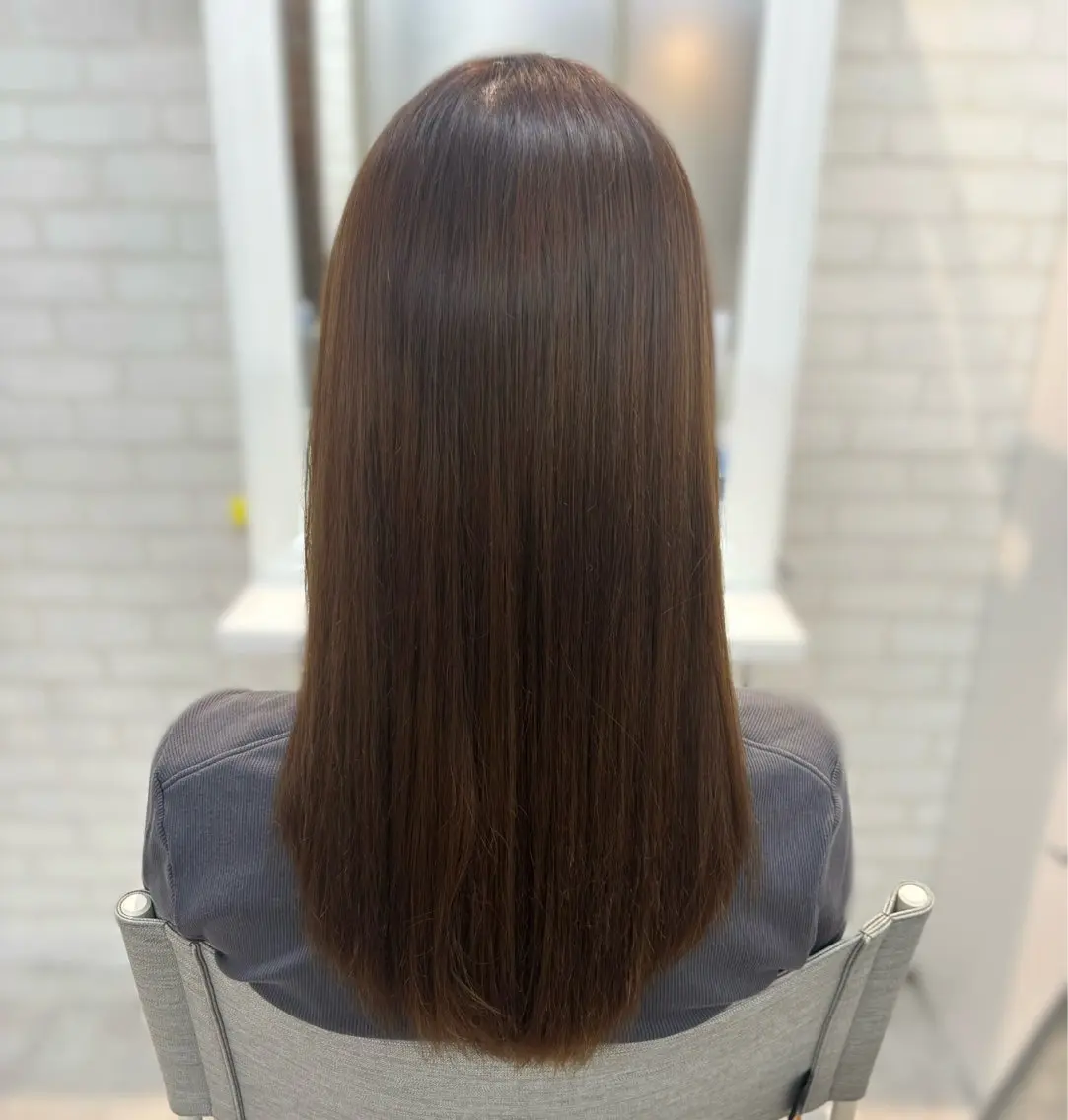 ロング カラー ヘアカラー トリートメント THETAふじみ野 /美友のヘアスタイル
