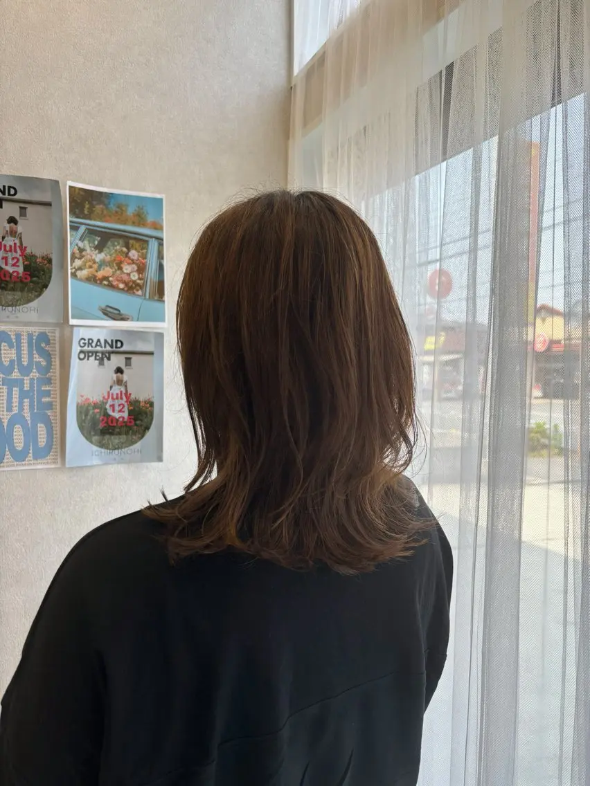 ミディアム nono 🎀のヘアスタイル
