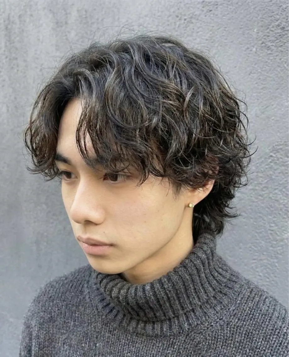 marbb付き メンズカット+パーマの写真