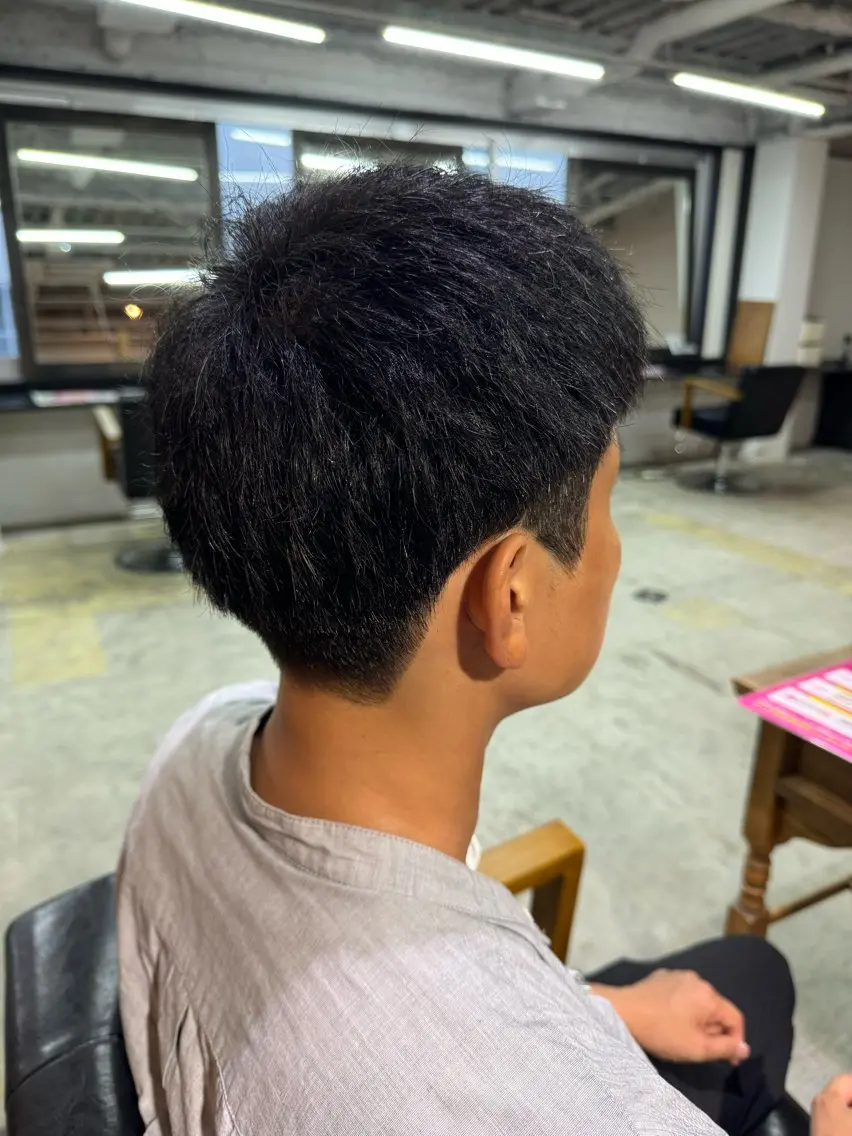 ショート メンズ 林 真那のヘアスタイル