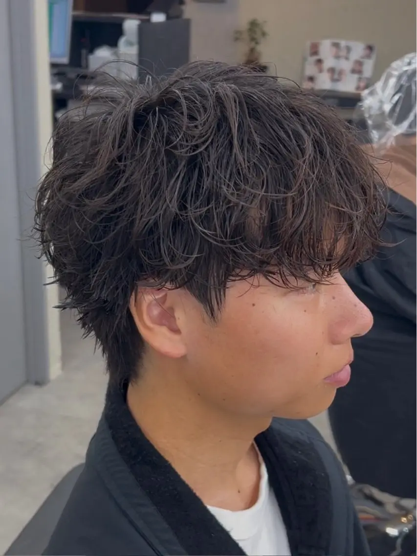 パーマ メンズ メンズパーマ シャドーパーマ 🔥メンズパーマ🔥 /横浜/kouのヘアスタイル