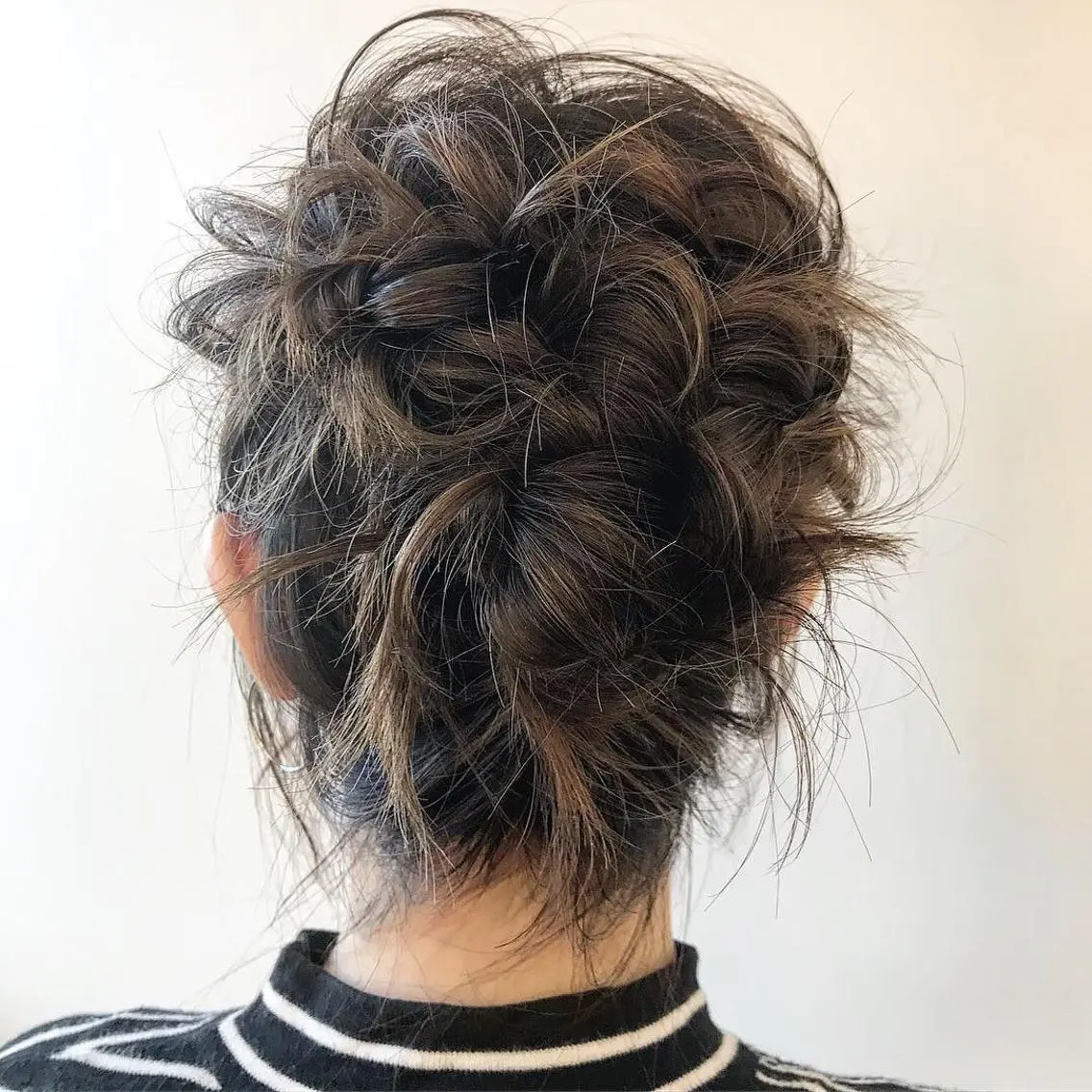 セミロング カラー ヘアアレンジ カット ヘアカラー パーマ 縮毛矯正 トリートメント Lien 深井店のヘアスタイル