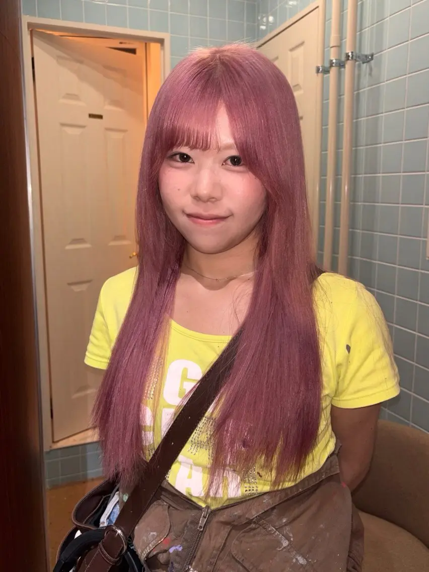 ロング カラー ヘアカラー cope'u 美雨のヘアスタイル