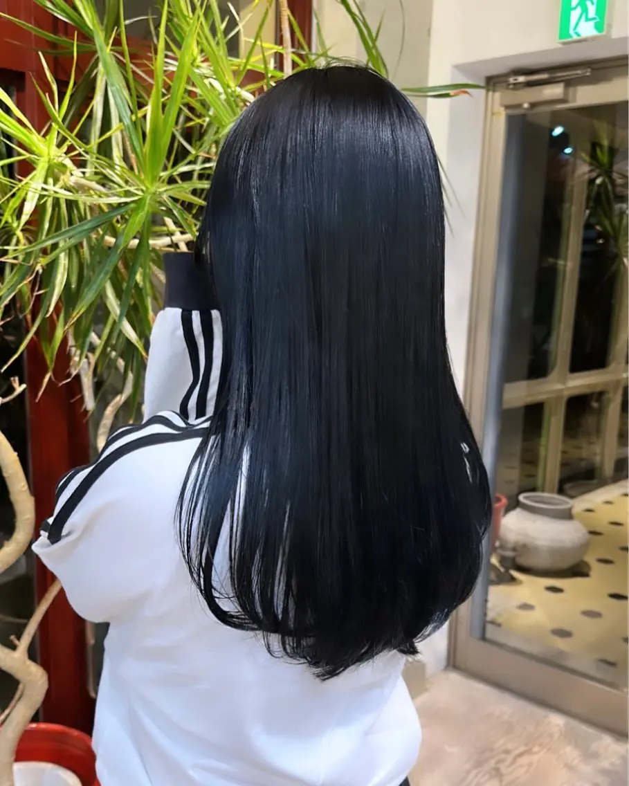 ロング カラー ヘアアレンジ メンズ カット ヘアカラー トリートメント ササキカズマ〻透明感 〻色落ち〻赤み消しのヘアスタイル