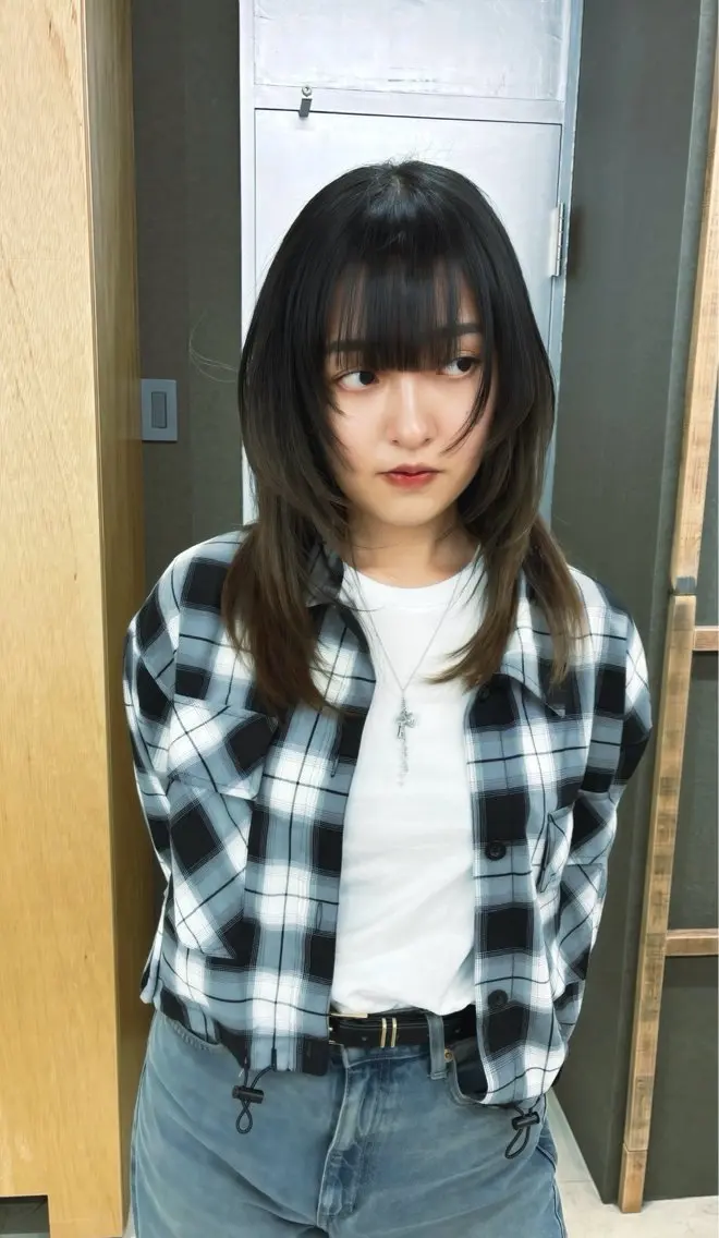 【スタイル撮影用カットモデル】レイヤー/ハッシュレイヤーの写真