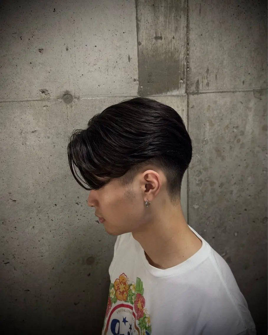 パーマ メンズ カット パーマ 永井 皓大のヘアスタイル