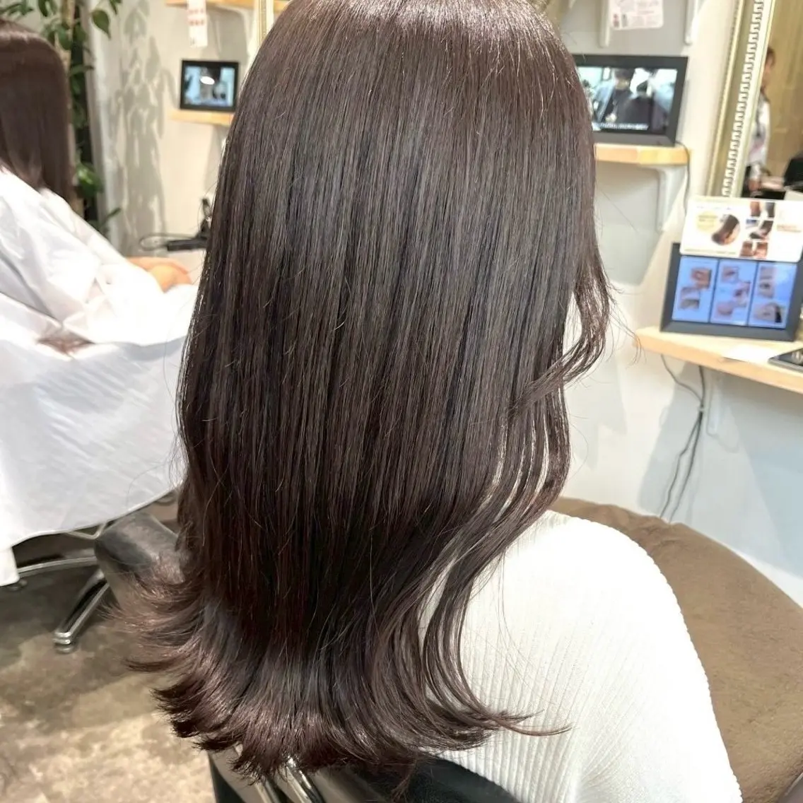 カラー ベージュカラー ブラウンカラー ブラウンベージュ ヘアカラー ゆいな 🎀のヘアスタイル