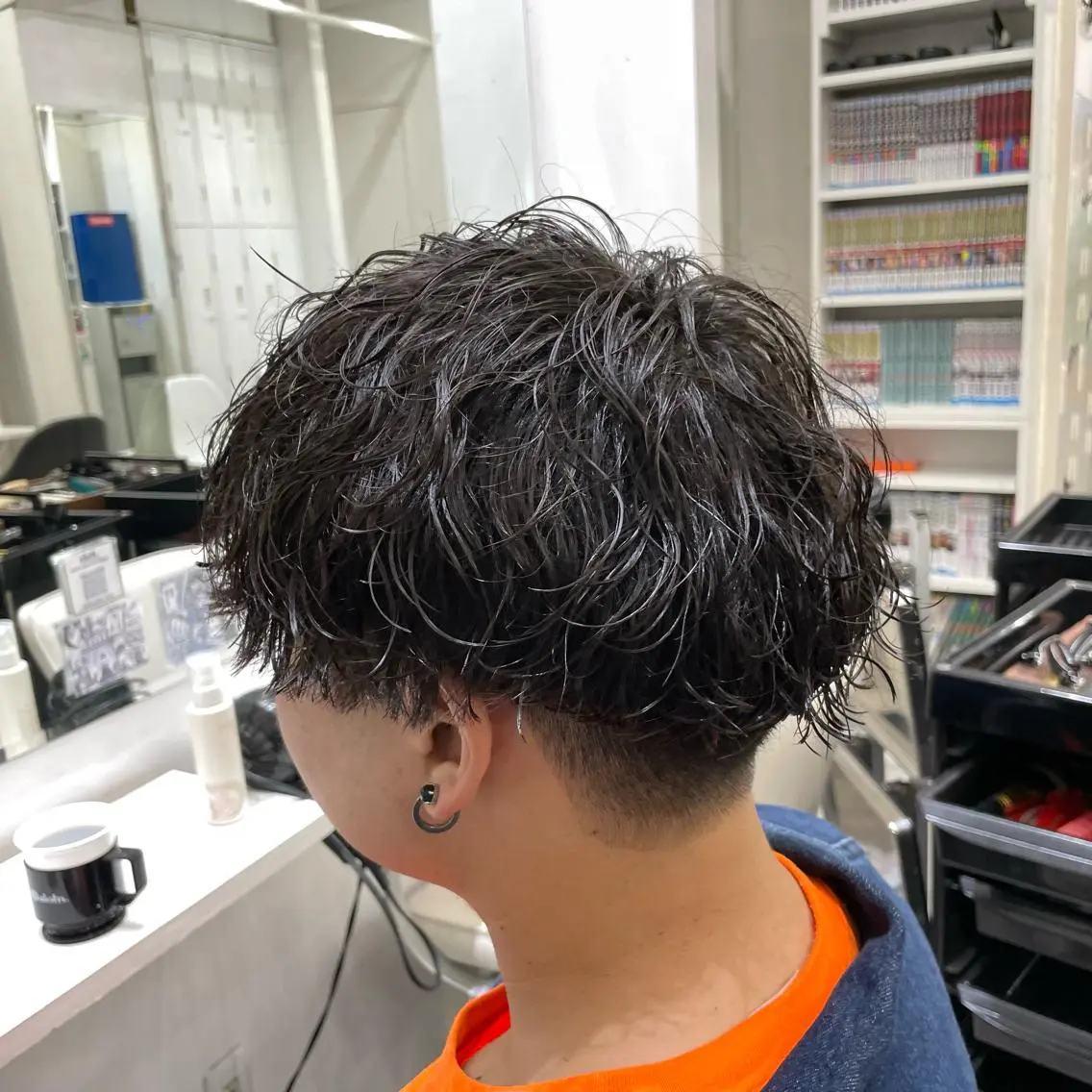パーマ メンズ 町田No.1パーマ 特化✂︎小杉澪生のヘアスタイル