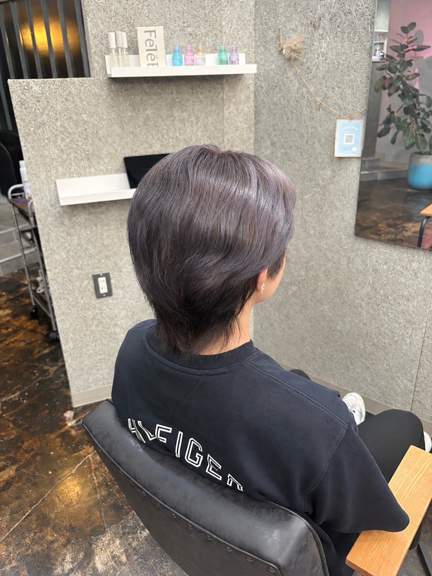 メンズ 🌼KANAレイヤー 縮毛矯正/髪質改善のヘアスタイル