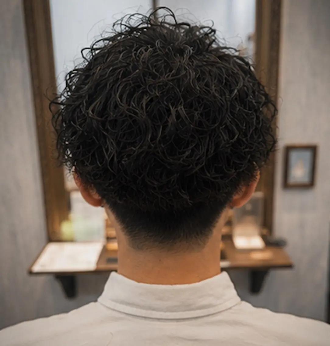 パーマ メンズ カット パーマ 【メンズ&髪質改善】 萬納陽介のヘアスタイル