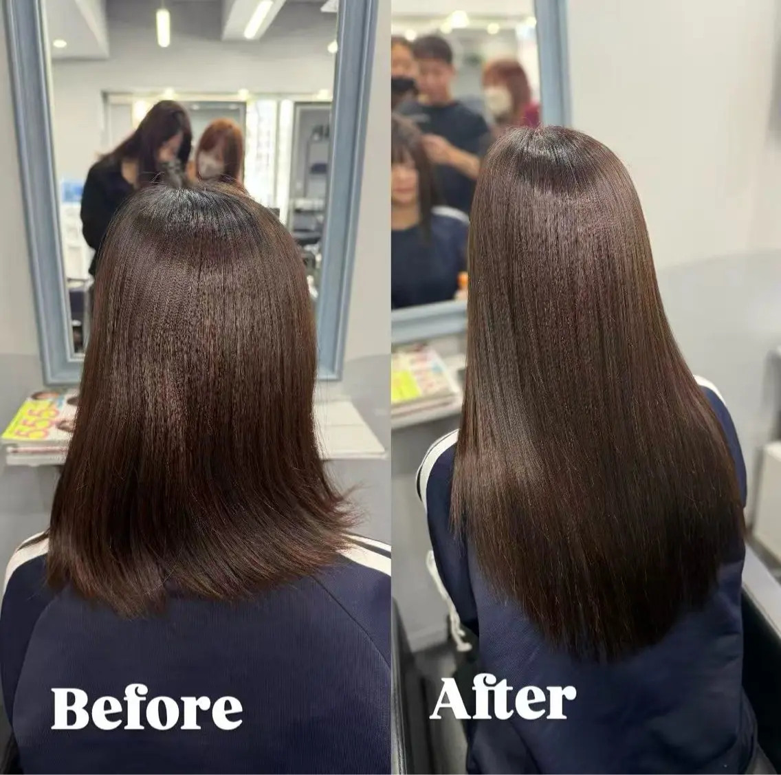 ロング YS松戸 エクステ専門店のヘアスタイル