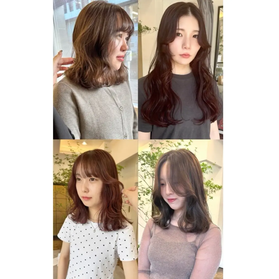 【雰囲気変えたい方おすすめ♡】顔まわりカット透明感カラーの写真