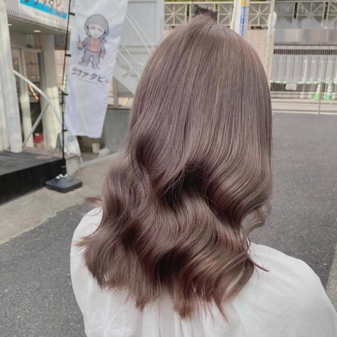 セミロング カラー ヘアアレンジ メンズ キッズ ブリーチの髪様 MASATOのヘアスタイル