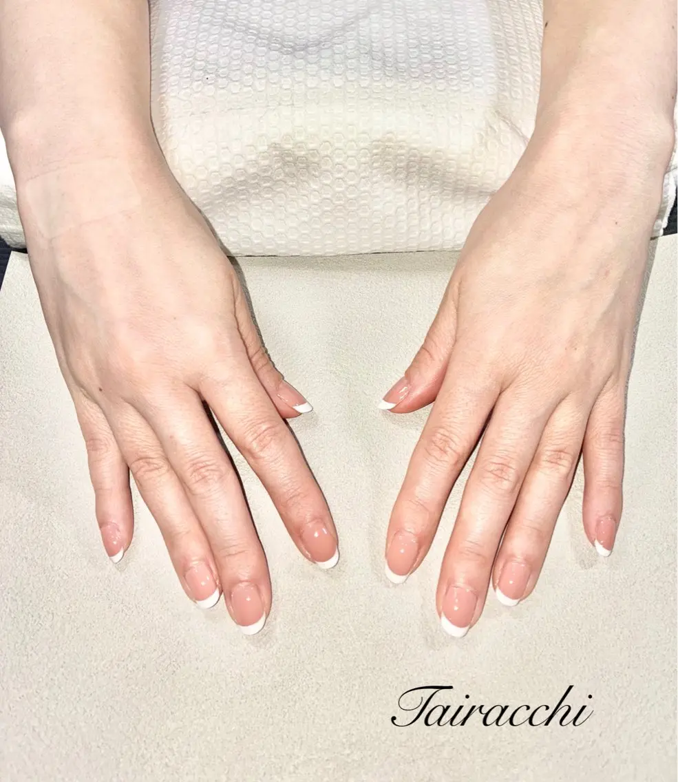 ネイル フレンチネイル Tairacchi タイラッチのネイルデザイン