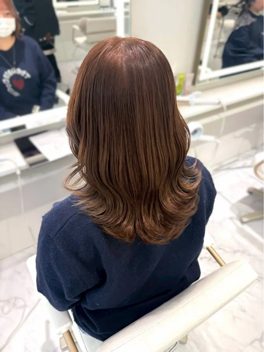 セミロング カラー ParveMix┊ 太田 千尋🎀🪽のヘアスタイル