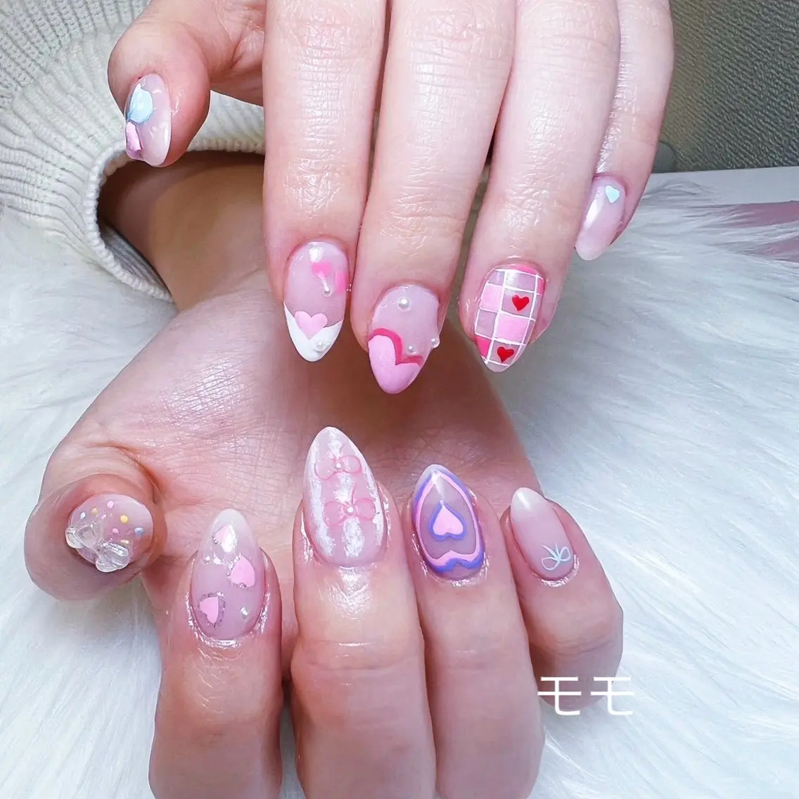 ネイル ハンドネイル princess スカルプ専門店のネイルデザイン