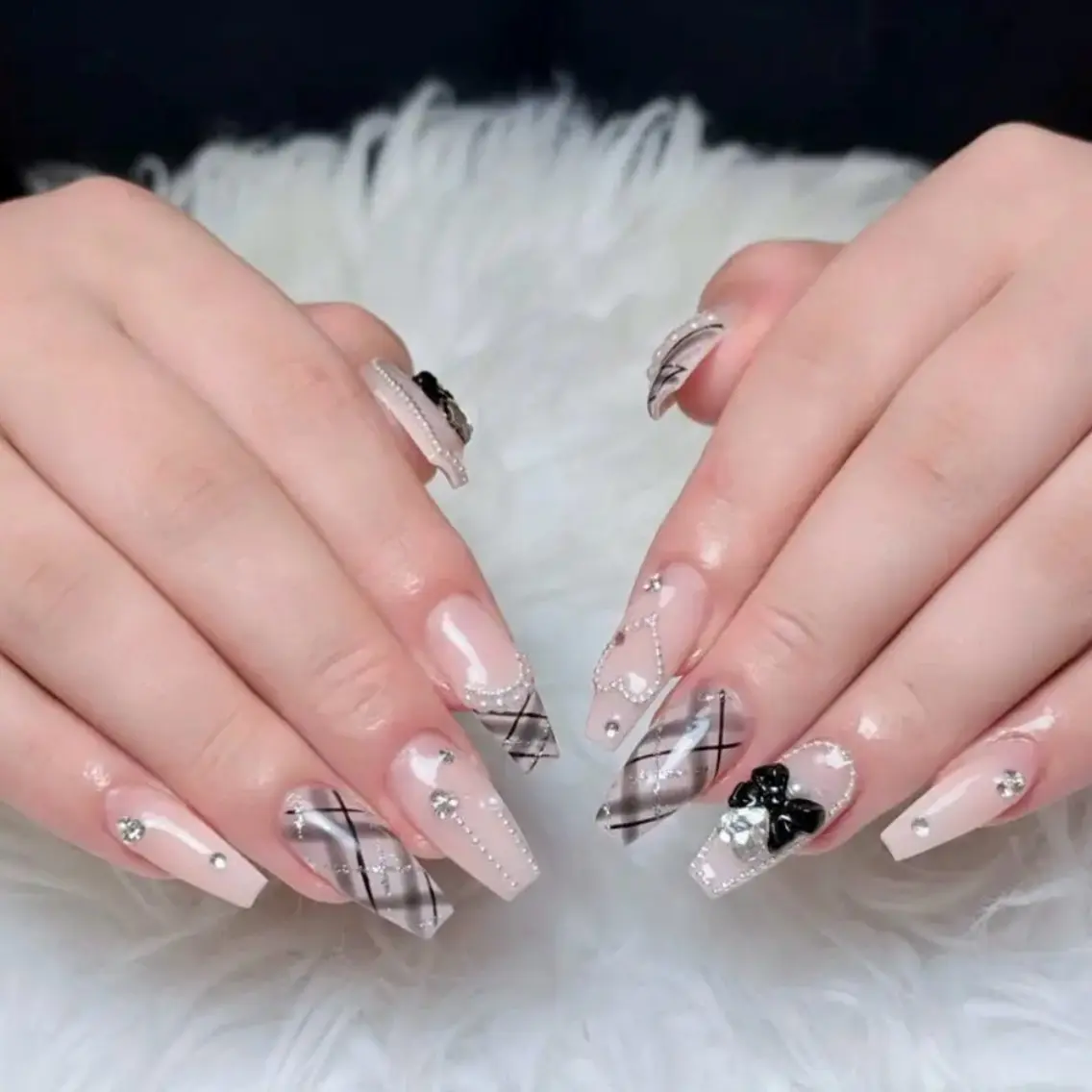 ネイル ハンドネイル ハンドケア sunnynail 小桃のネイルデザイン