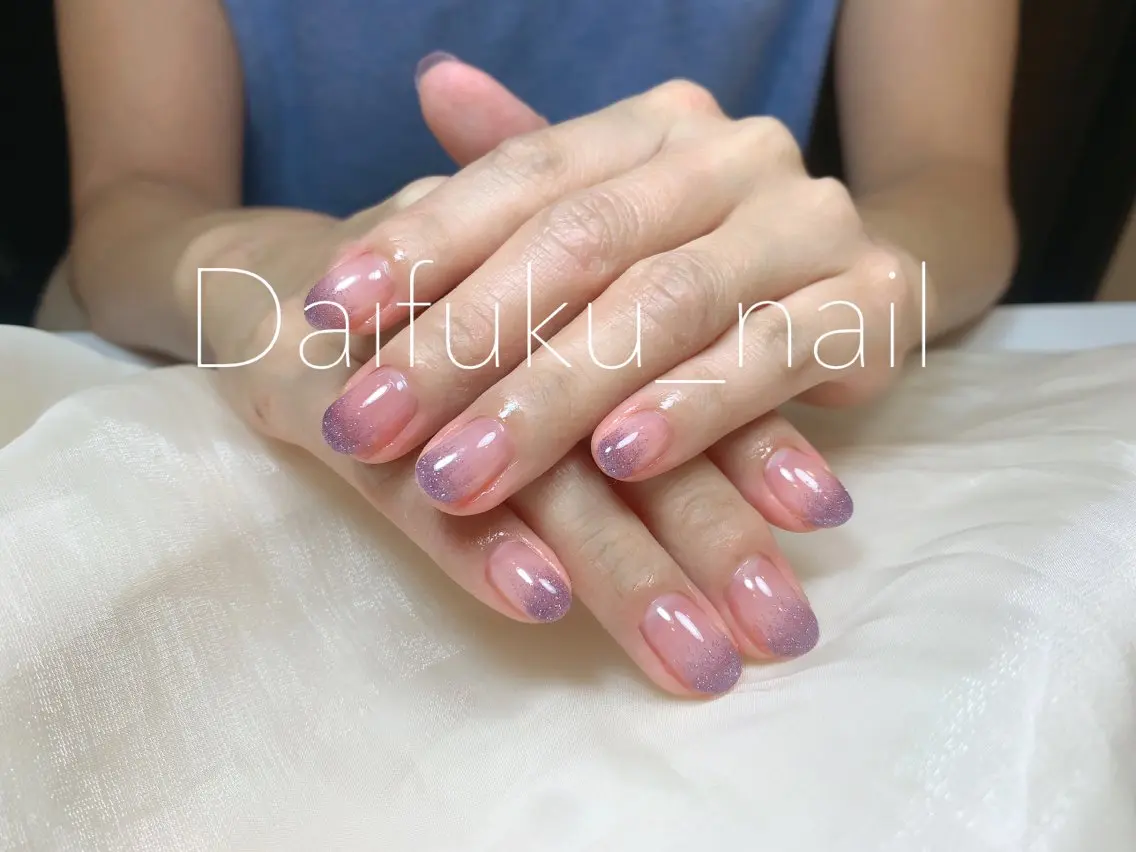 ショート ハンドネイル Daifuku nailsのネイルデザイン