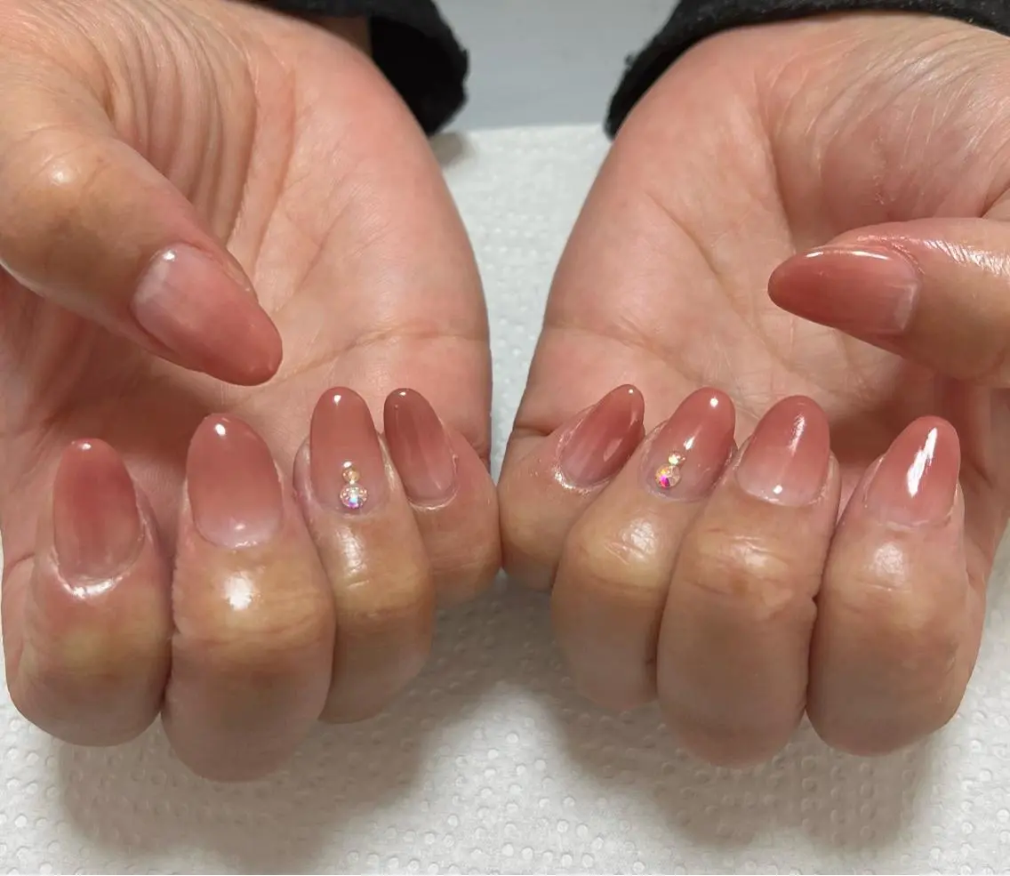 ネイル シンプルネイル nail M&Tのネイルデザイン