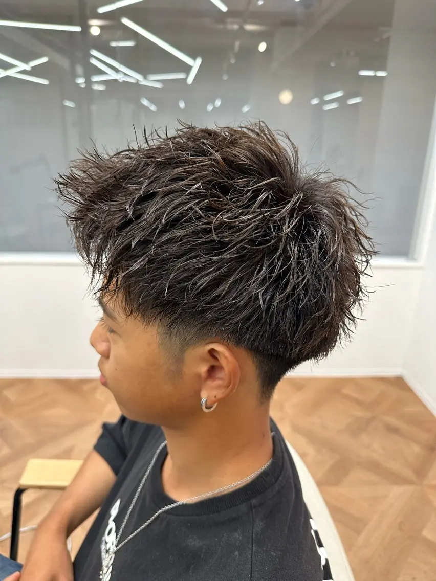 パーマ メンズ 【メンズ特化美容師】 山﨑 凌のヘアスタイル