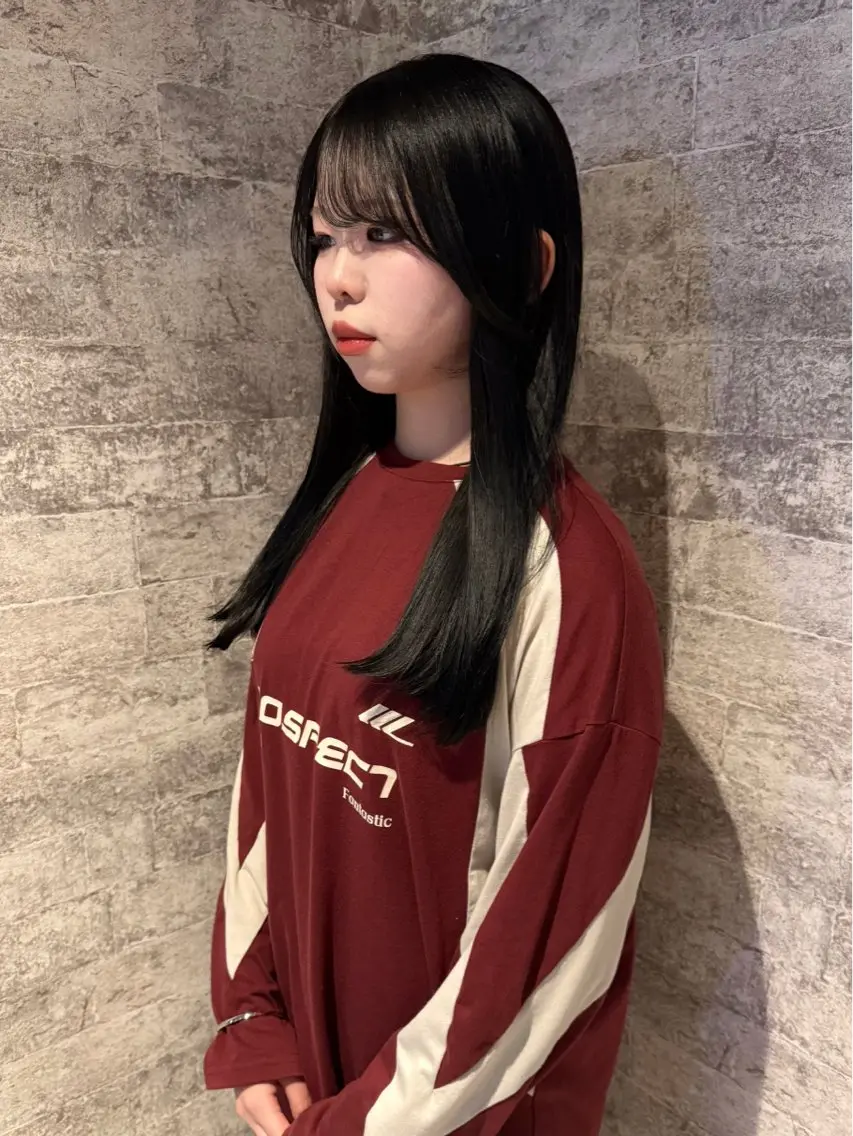 ロング カラー 卒業式のヘアスタイル カット ヘアカラー トリートメント mai / linoah˚✧のヘアスタイル