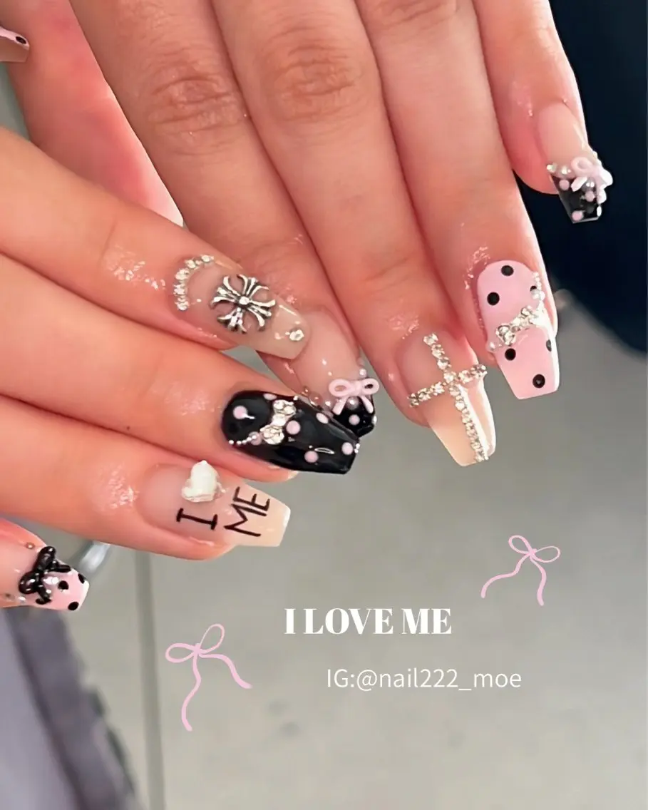ネイル ハンドネイル ⟡.*222⋰˚☆ MöEのネイルデザイン