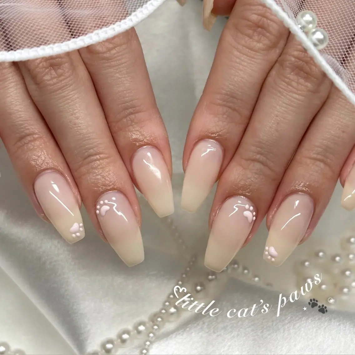 ネイル ハンドネイル Blanche mimi.u_aのネイルデザイン