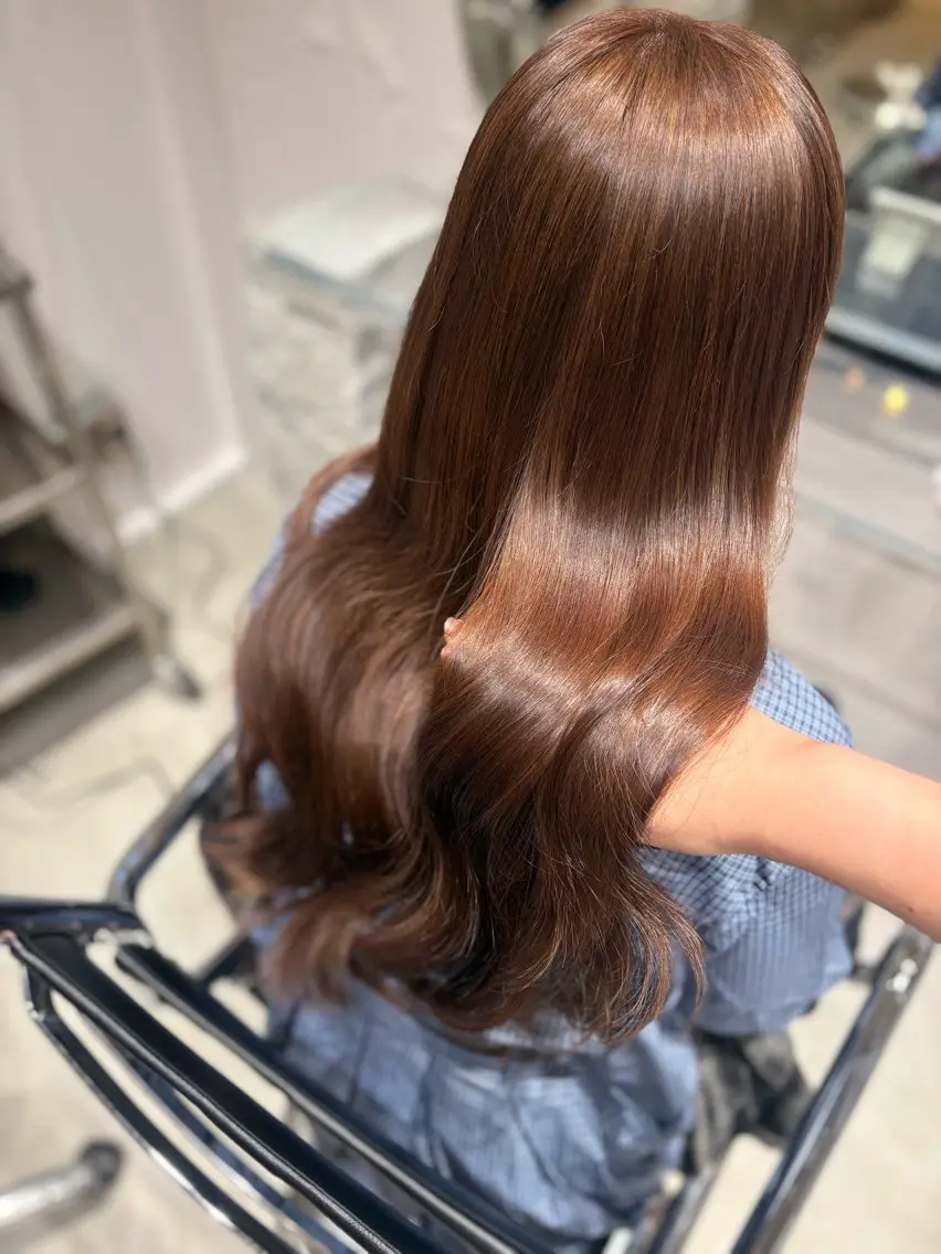 カラー 蒼 /カラーモデルのヘアスタイル
