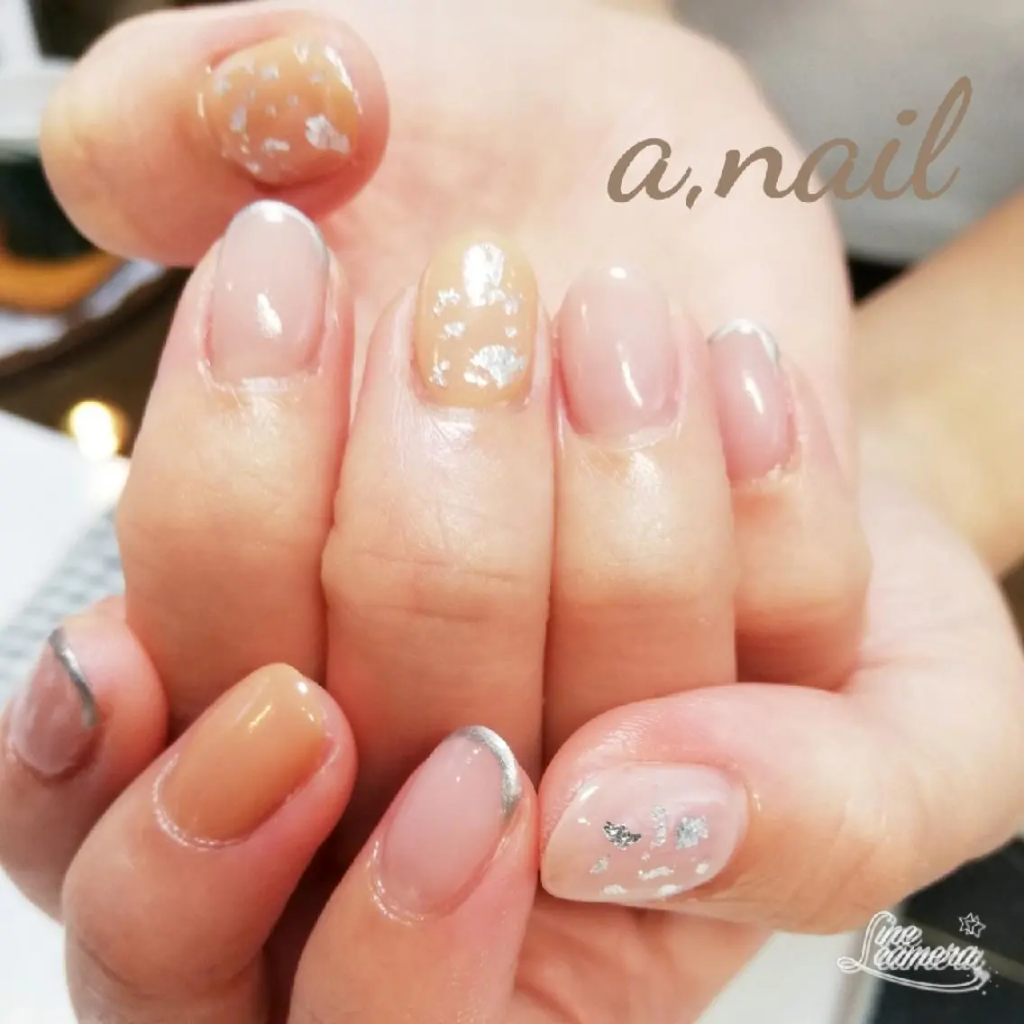 ネイル シンプルネイル ハンドネイル ネイルサロン エーネイルのネイルデザイン