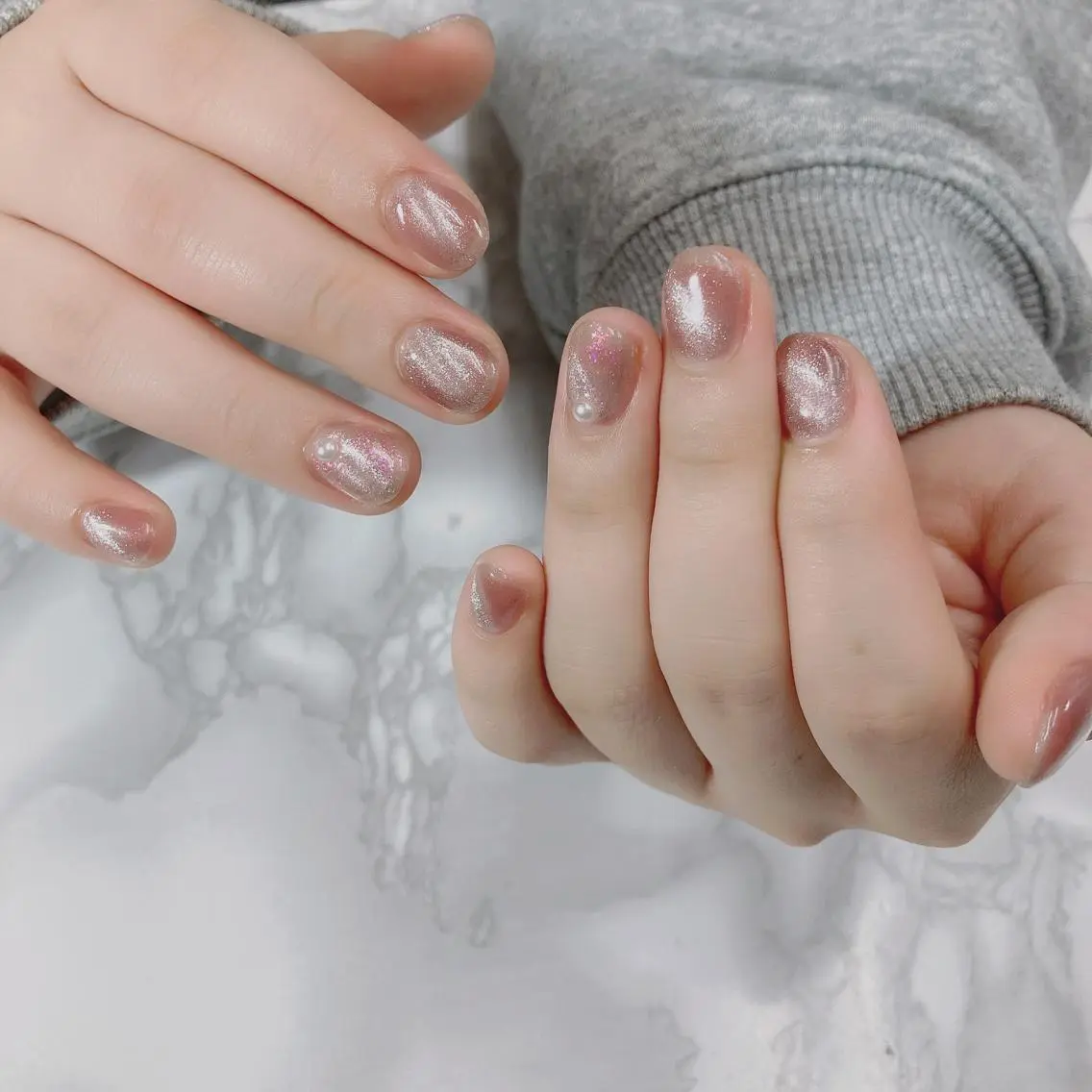 ミディアム ネイル Reonail 💕Kana💕のネイルデザイン
