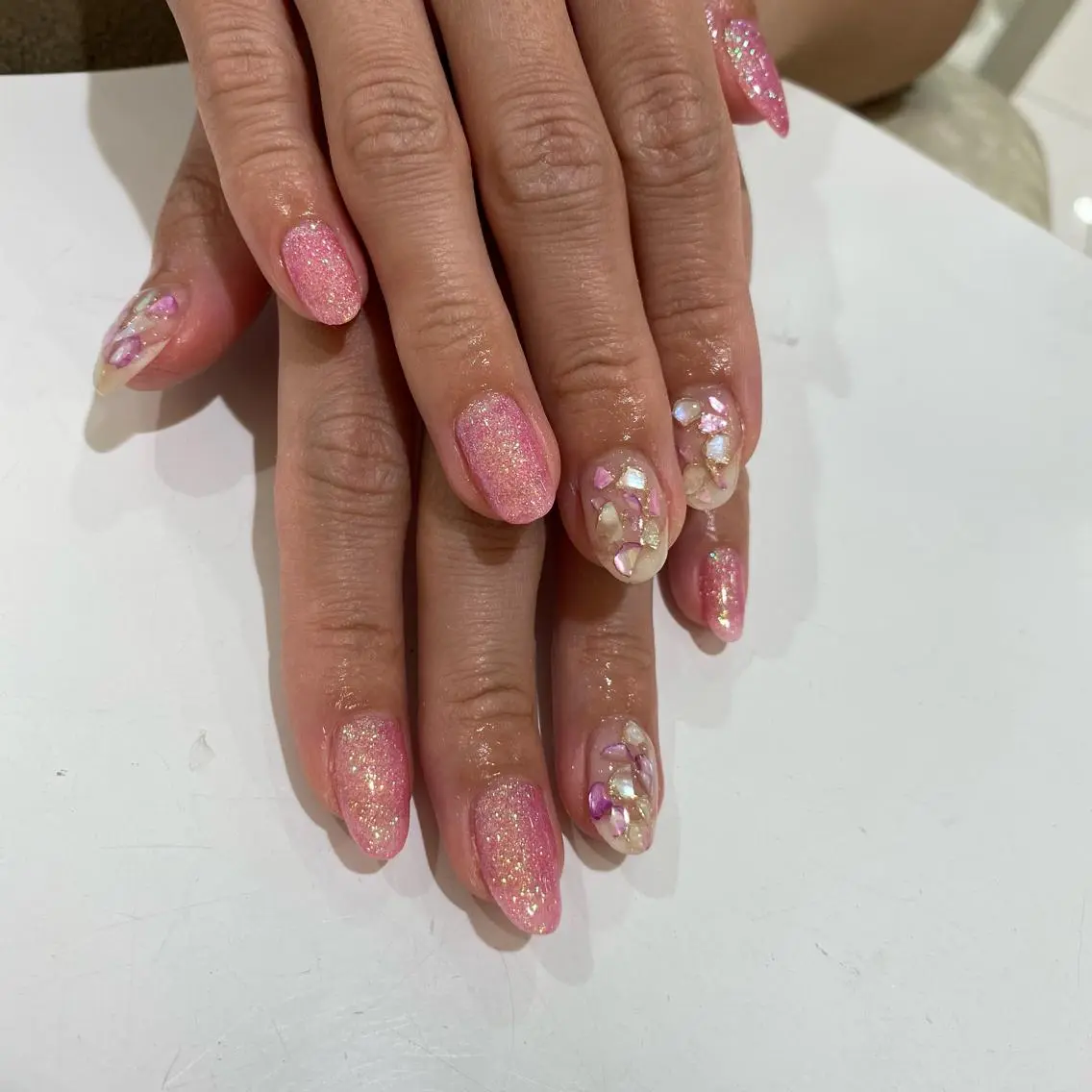 ネイル ハンドネイル 🥀たなか れね🍋のマツエク・マツパデザイン