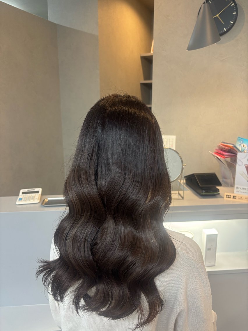 ロング カラー ヘアカラー miyu♡ 艶髪カラーのヘアスタイル