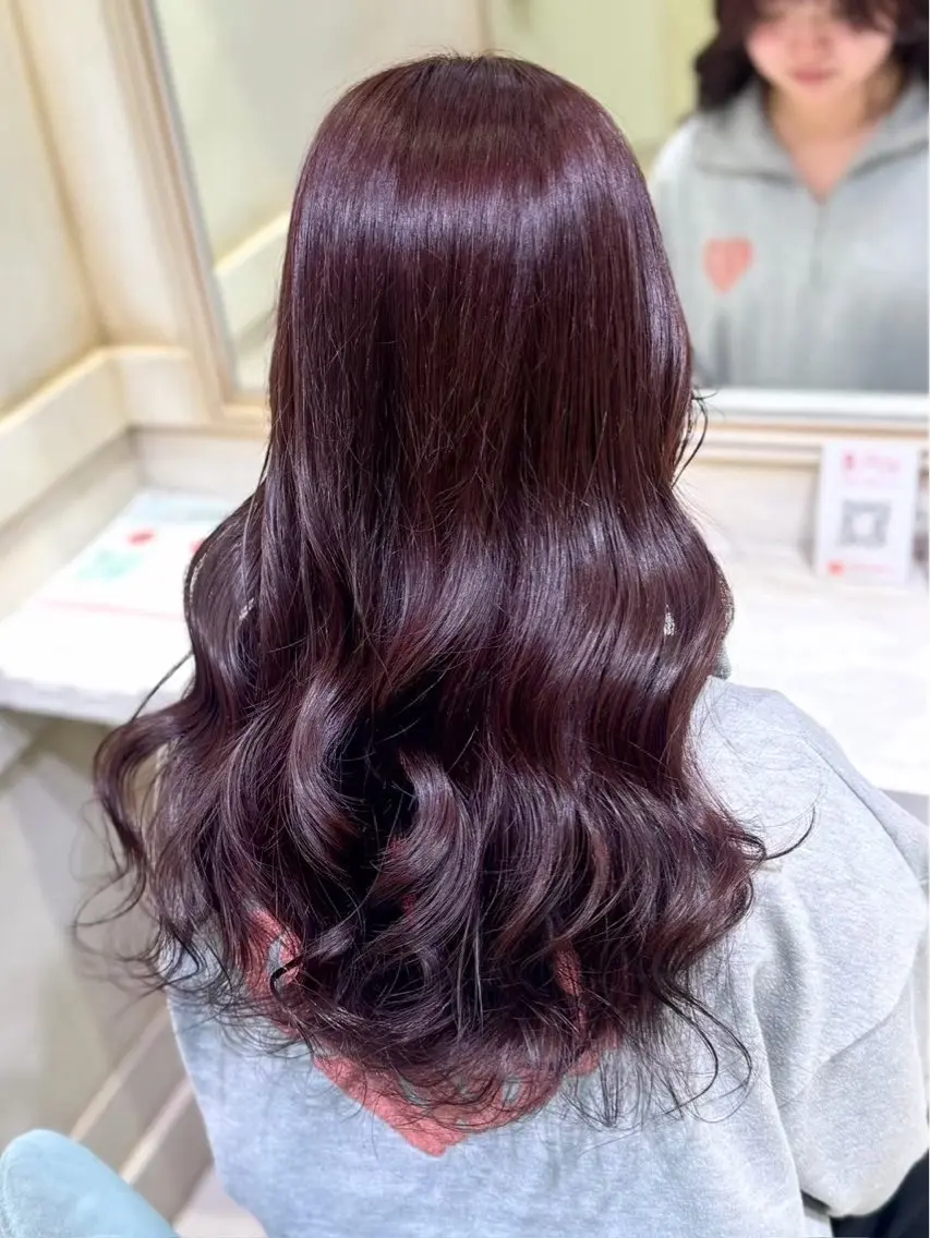 カラー ヘアカラー トリートメント 💙透明感艶カラー/ ゆうな💙のヘアスタイル