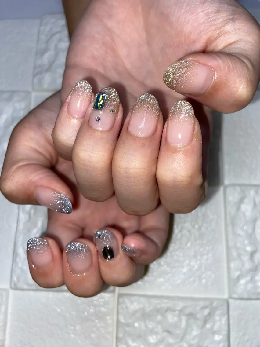 ネイル フラッシュネイル nail_ kinaのネイルデザイン